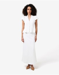 Forcast - Carissa Flared Maxi Skirt