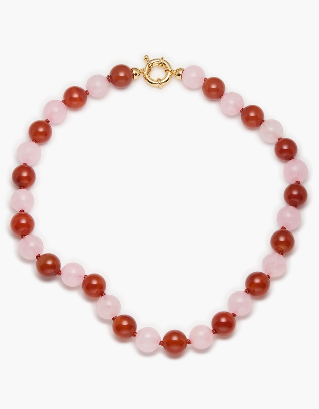 Reliquia Jewellery - The Toga Necklace Red and Pink