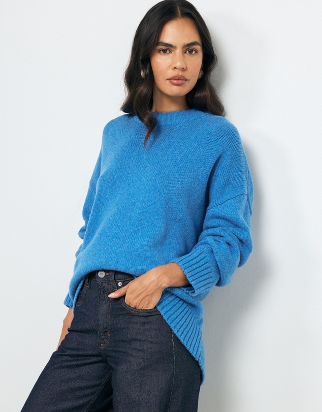 Revibe - Repaired AERE Firi Chunky Merino Wool Jumper - AU 10