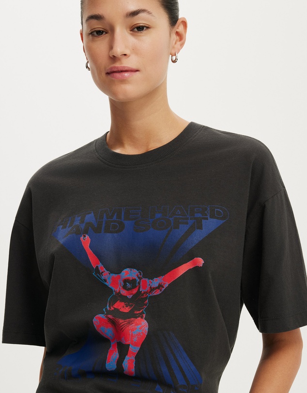 Cotton On - The Lcn Music Boxy Graphic Tee
