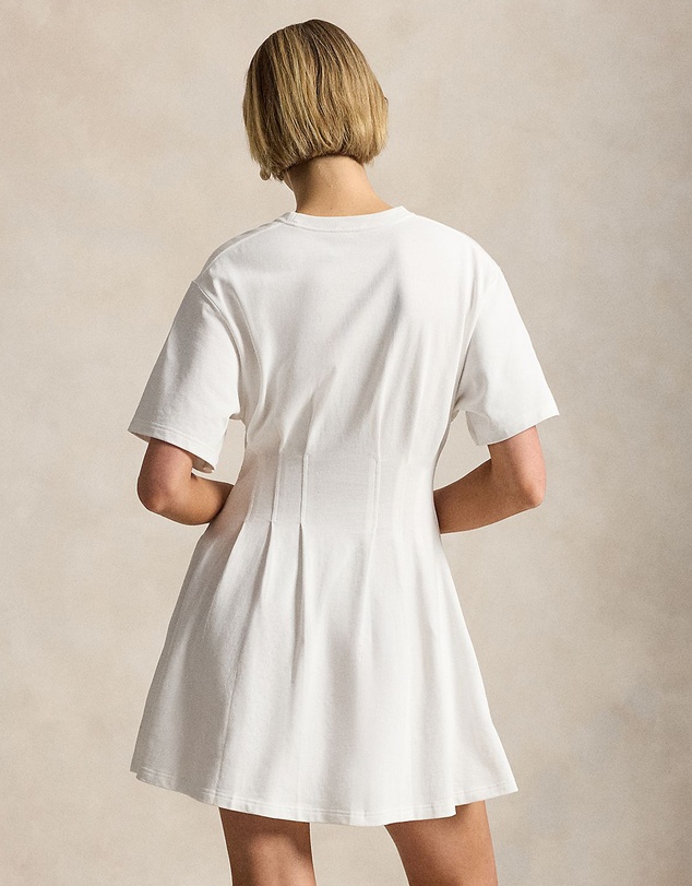 Polo Ralph Lauren - Shaped Cotton Jersey Tee Dress - ICONIC EXCLUSIVE
