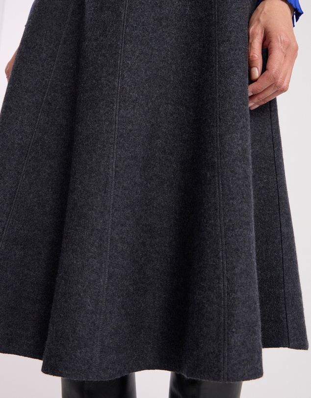David Lawrence - Elvira Felted Wool Skirt