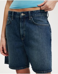Cotton On - Relaxed Denim Shorts