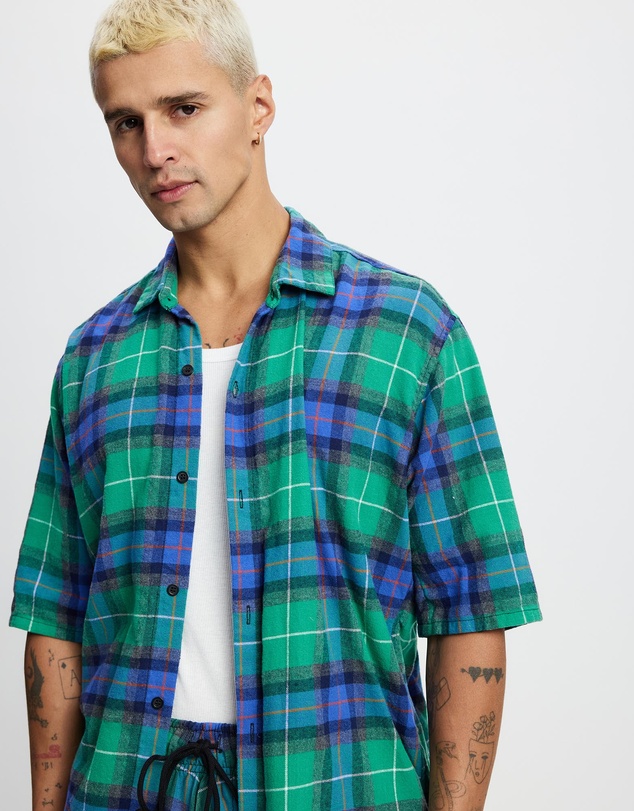 Surrounded By Ghosts - The Geocronite Cotton Flannelette Shirt