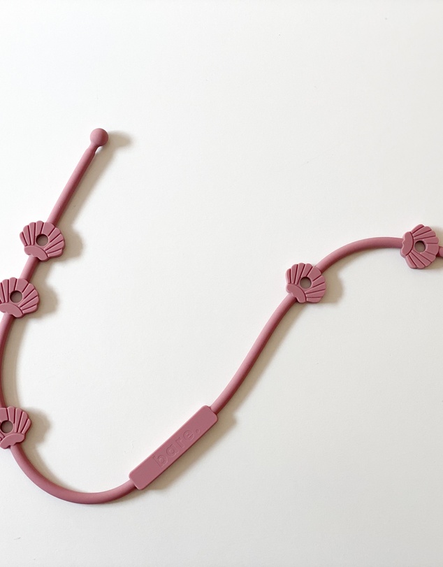Bare The Label - Shell Silicone Attachment Strap