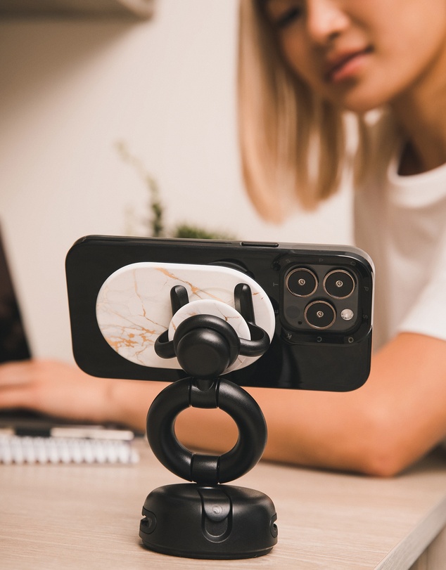 PopSockets - POPMOUNT 2 Dash & Desk Phone Mount