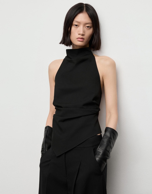 M.N.G - Halter Top With Open Back