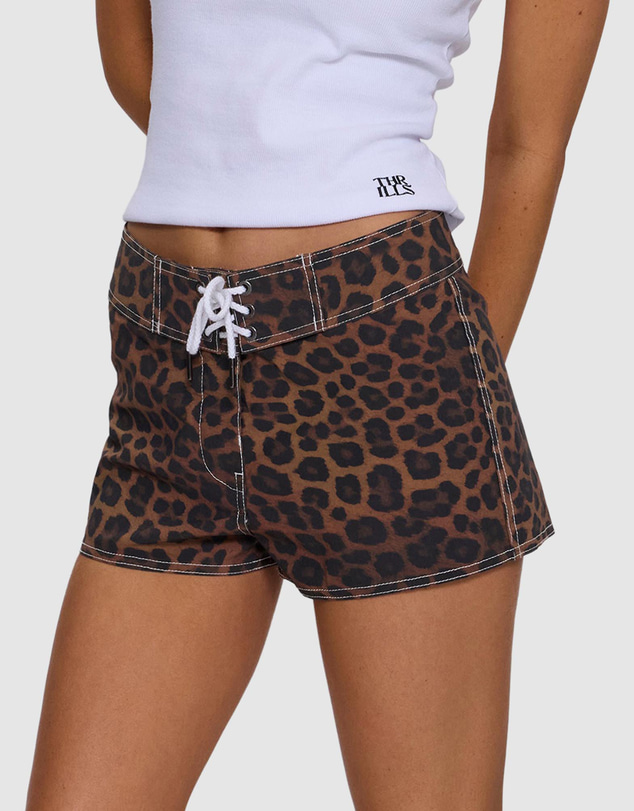 Thrills - Leopard Shorts