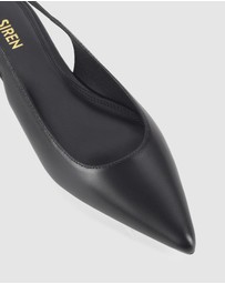 Siren - Lola Sling Back Flats