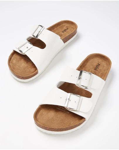 Rubi - Rex Double Buckle Slides