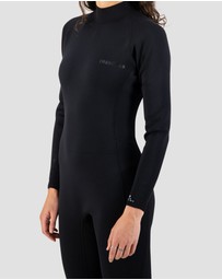 Coastlines - Classic Womens 3/2 Back Zip Steamer