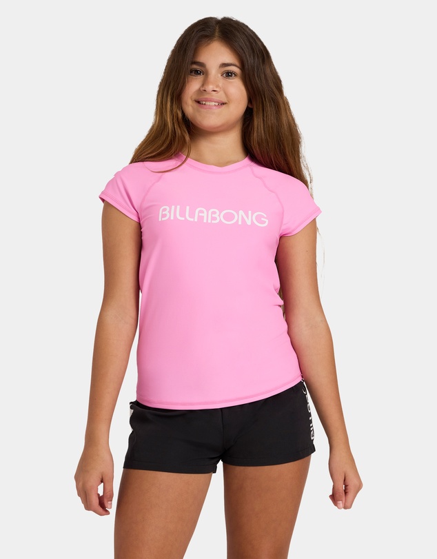 Billabong - Girls 6 to 16 Sun Chaser Short Sleeve Rashguard