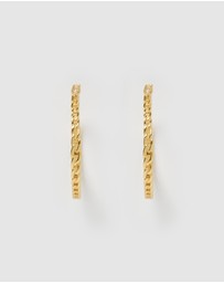 Izoa - Megan Hoop Earrings