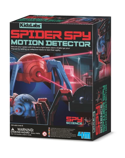 4M - 4M - Kidzlabs - Spider Spy Motion Detector