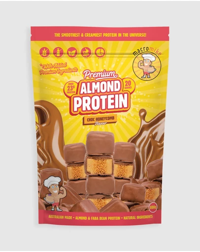 Macro Mike - Premium Almond Protein Choc Honeycomb