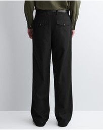 COS - Pleated Relaxed-Fit Wide-Leg Trousers