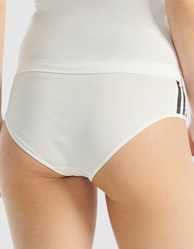 adidas Sportswear - Active Essentials Cotton 3 Stripes Hipster Brief