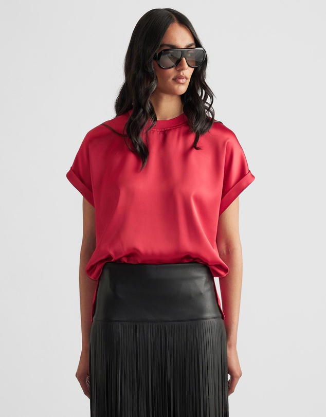 Decjuba - AnnMaree Satin Tee