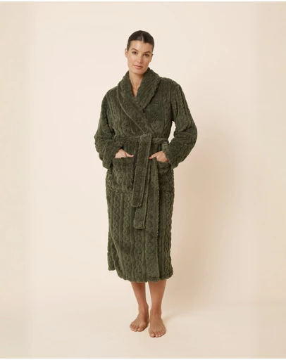 Gingerlilly - Gabriella Plush Long Robe