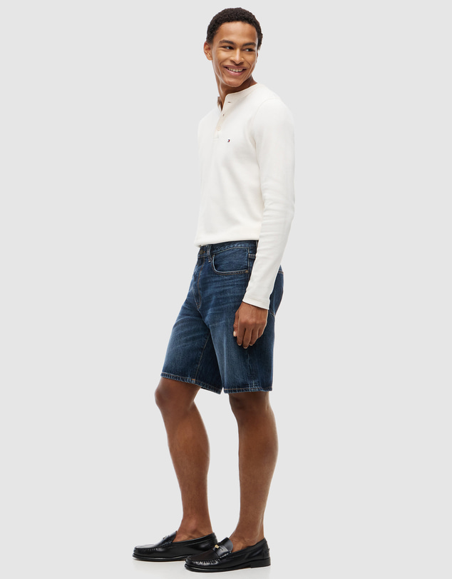 Tommy Hilfiger - Dover Regular Straight Whiskered Denim Shorts