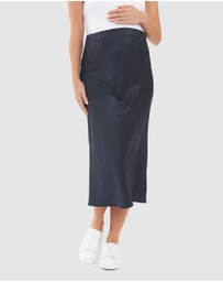 Ripe Maternity - Lexie Satin Skirt