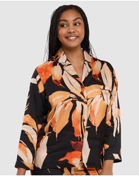 Sans Complexe - Pure Chic Viscose Satin Pyjama Shirt