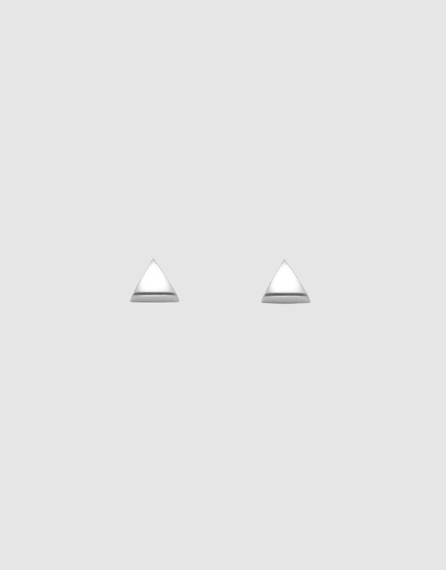 Ichu - Tiny Triangle Earrings
