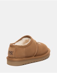 EVERAU - Australian Shepherd Ugg Carmella Kids Cow Suede Upper House Shoes