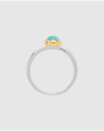 Najo - Solace 2-Tone Amazonite Ring