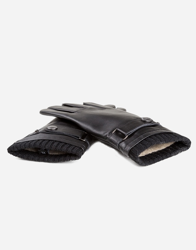Ozwear Connection Uggs - Ugg Mens Silver Stud Tab Glove (Touch Screen)
