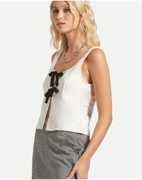 Brixton - Magnolia Tie Top