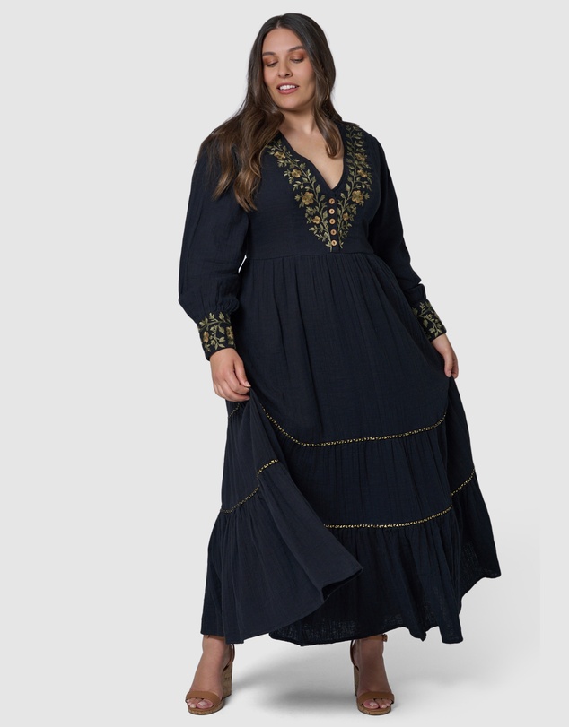 The Poetic Gypsy - Tulum Maxi Dress