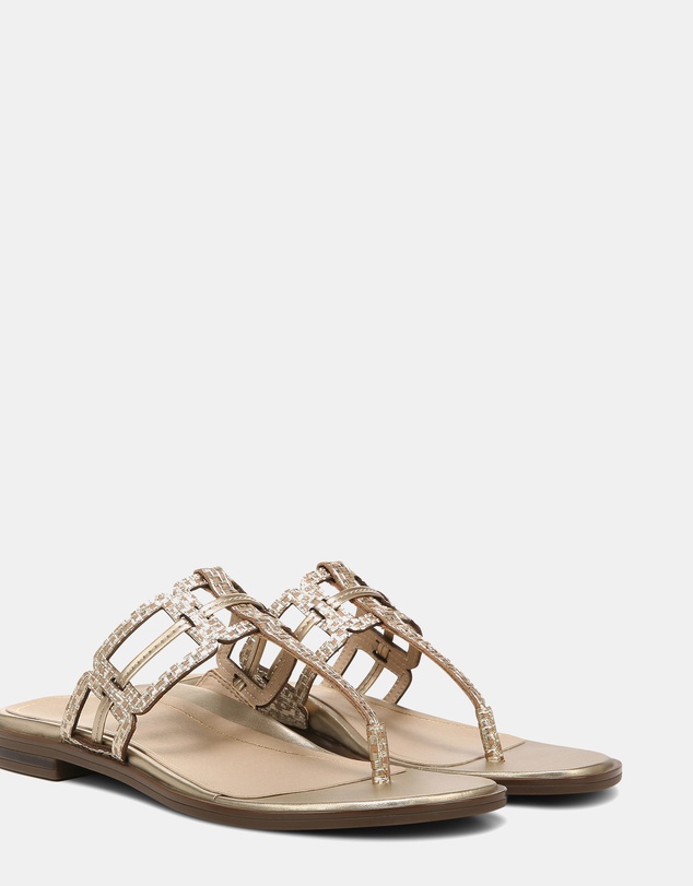 Vionic - Alvana Toe Post Sandal - Gold