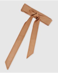 Belle & Bloom - Escalate Perforated Leather Belt