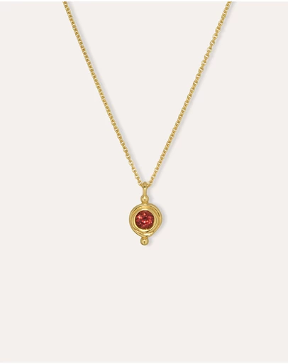 Ottoman Hands - January Birthstone Pendant Necklace