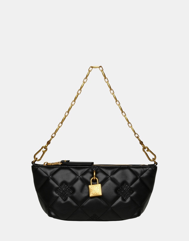 Steve Madden - BEnno Black/Gold Handbag
