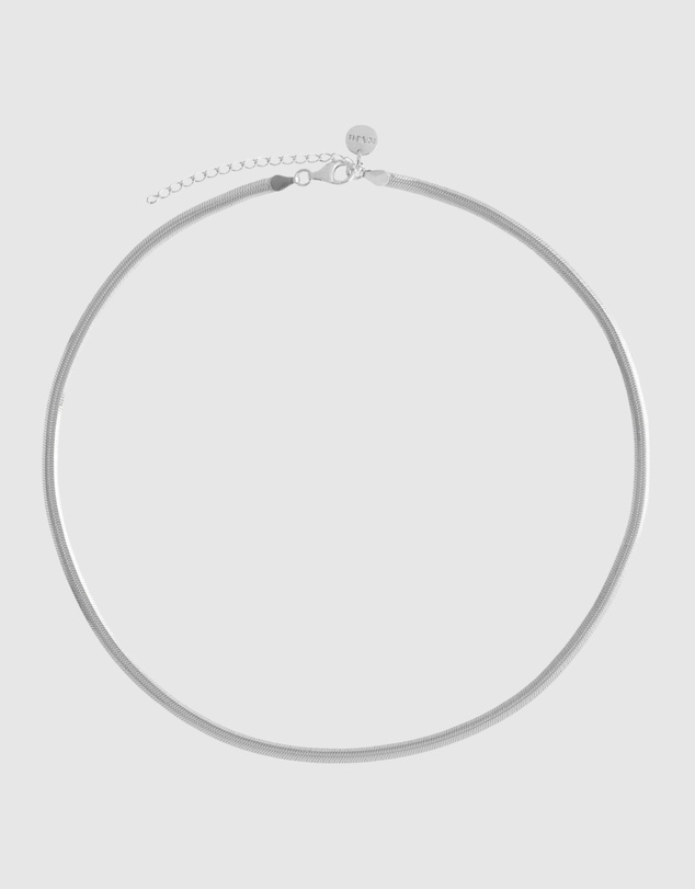Najo - Celestine Fine Silver Necklace (45cm+ext)