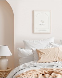 Olive et Oriel - Capricorn Zodiac Art Print A3