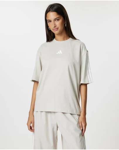 adidas Sportswear - Essentials 3-Stripes Boyfriend Tee