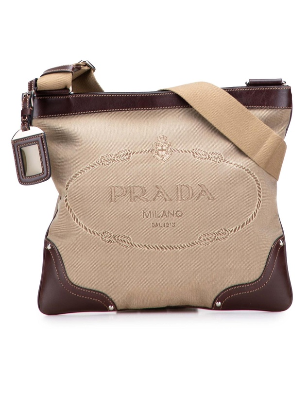 Pre-Loved by Azura Reborn - Pre-Loved Canvas Canapa Logo Crossbody
