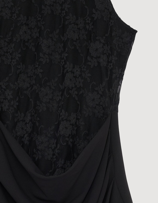 Revibe - Repaired CHANCERY Chappel Lace Mini Dress - AU 10