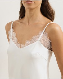 Atmos&Here - Pearl Cami & Shorts Lace Trim Sleep Set