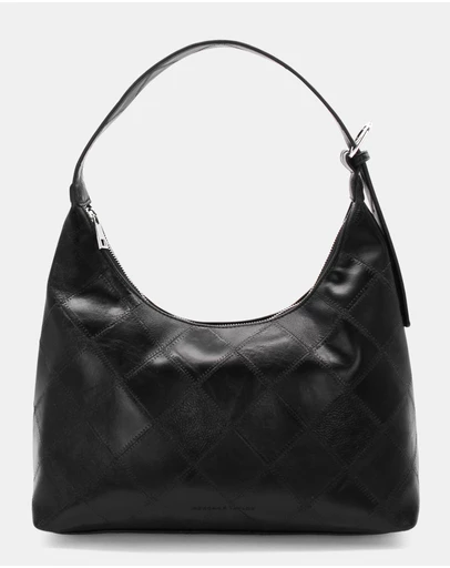 Morgan & Taylor - Elsie Shoulder Handbag in Black