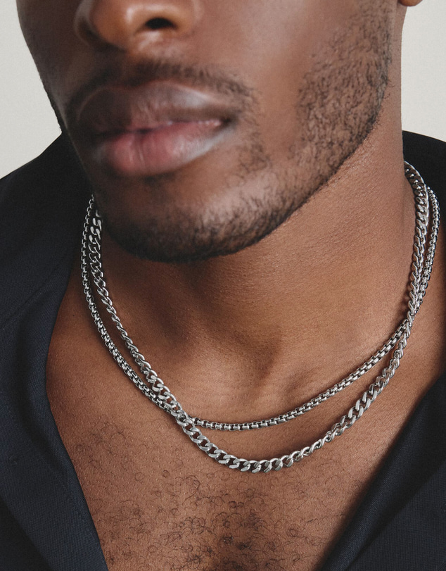 THOMAS SABO - Stainless Steel Box Chain Necklace 4mm