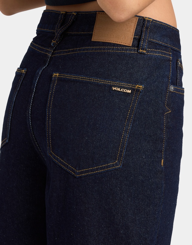 Volcom - Womens Stoned BF High Rise Denim Jeans
