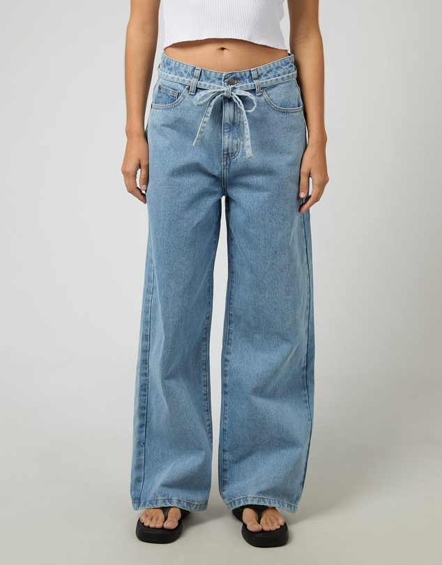 All About Eve - Gia High Rise Baggy Light Blue