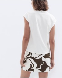 UNISON - Aus Cotton Sleeveless Tee