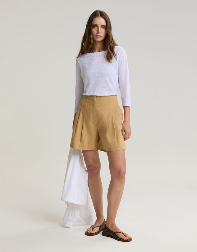 Sportscraft - Cecile Foil Linen Top