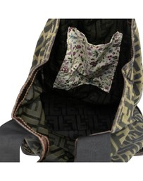 Pre-Loved by Azura Reborn - Pre-Loved Zucca Canvas and Nylon Foldable Tote