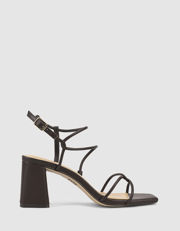Siren - Strike Strappy Block Heels
